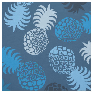 Momona Hawaiian Tropical Pineapple Fabric