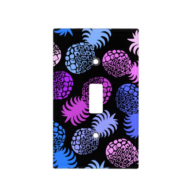 Momona Hawaiian Tropical Pineapple Light Switch Cover (Front)
