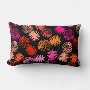 Momona Hawaiian Tropical Pineapple Reversible Lumbar Pillow