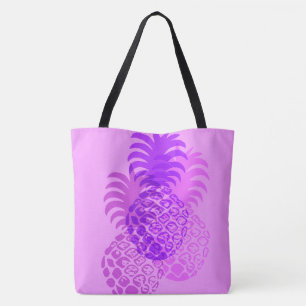 Momona Pineapple Hawaiian Reversible Beach Bag