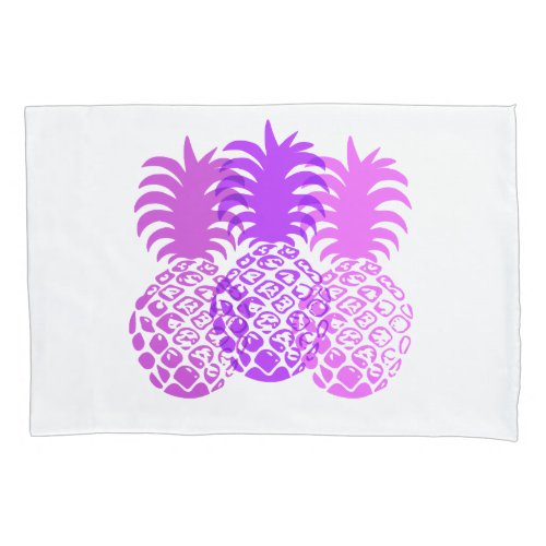 Momona Pineapple Hawaiian Tropical Pillow Case