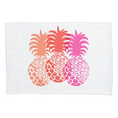 Momona Pineapple Hawaiian Tropical Pillowcase