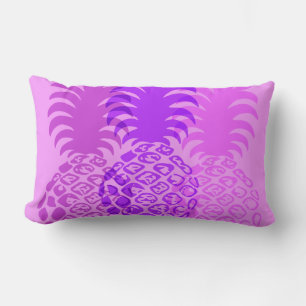Momona Pineapple Hawaiian Tropical Reversible Lumbar Pillow