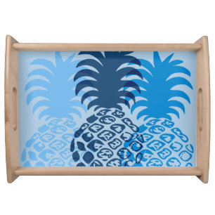Momona Pineapple Hawaiian Tropical Serving Tray
