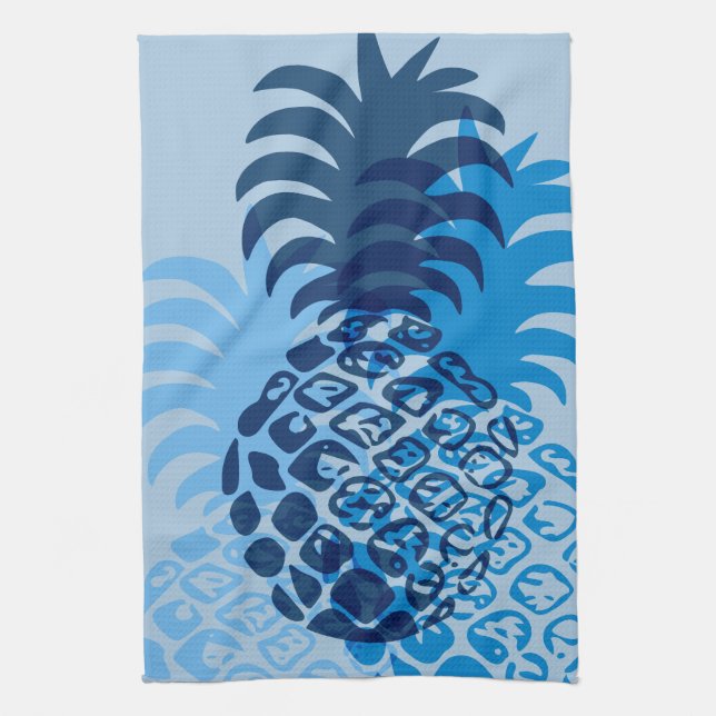 Momona Pineapple Hawaiian Tropical Towel (Vertical)