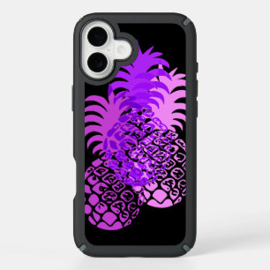 Momona Pineapple Hawaiian Tropical -Violet iPhone 16 Plus Case