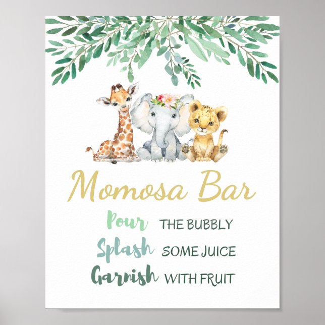 Momosa Bar Sign (Front)