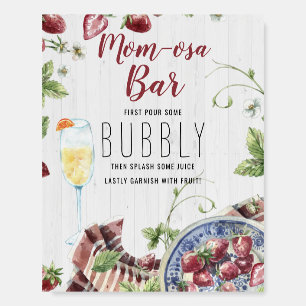 Momosa Bar Sign Summer Picnic Mimosa