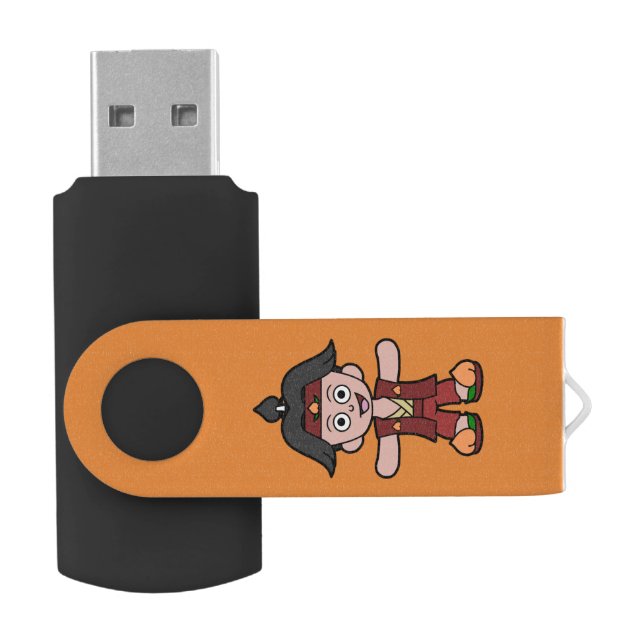 Momotaro: The Peach Boy Flash Drive (Opened)