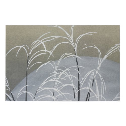 Momoyogusa Flowers Faux Wrapped Canvas Print