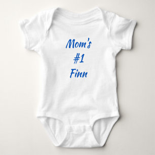Mom's #1 Finn Finnish Baby One-Piece Baby Bodysuit