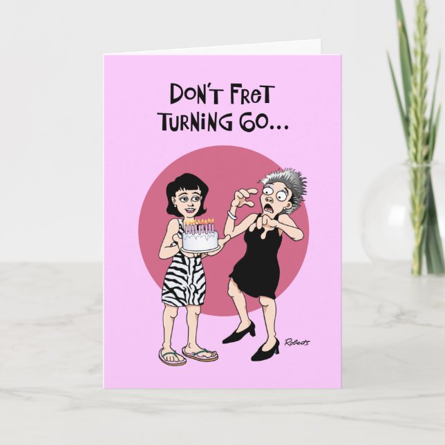 Mom's 60th Birthday Greeting Card (Front)