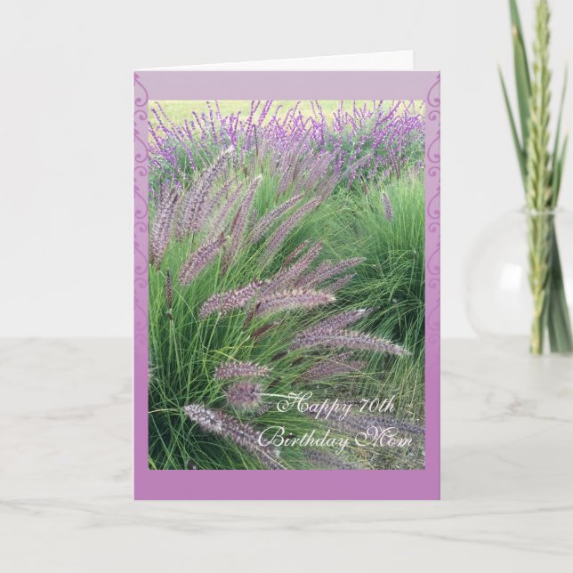 Mom's 70th birthday card (Front)