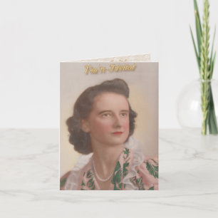 Mom's 90th Birthday Invitation