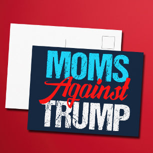 Moms Against Trump Political Election Postcard
