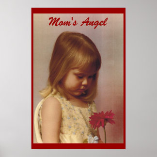 mom's angel poster