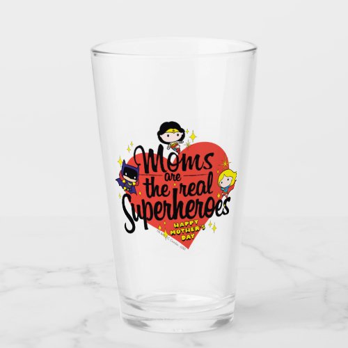 Moms Are The Real Superheroes Glass