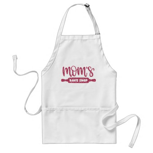 Moms Bake Shop Baking Apron