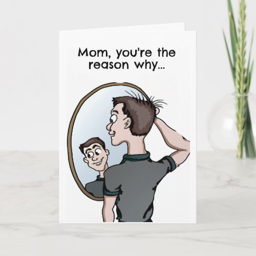 Moms Birthday Funny Awesome Card