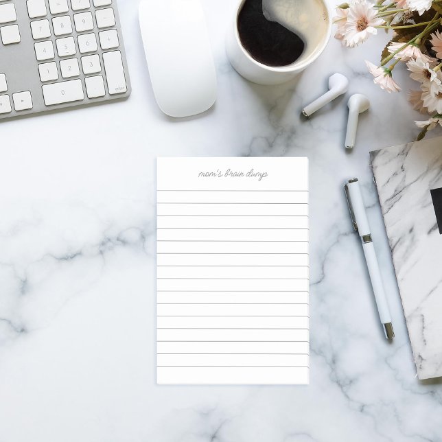 Mom's Brain Dump List Post-it Notes (Creator Uploaded)