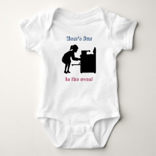 Mom's Bun in the Oven Baby Bodysuit