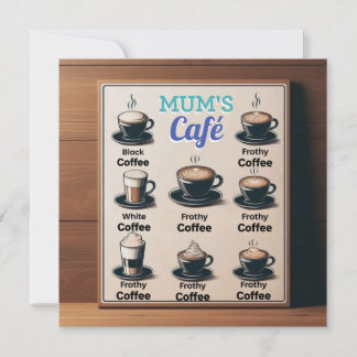Mom's Cafe Postcard