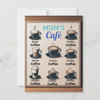 Mom's Cafe Postcard