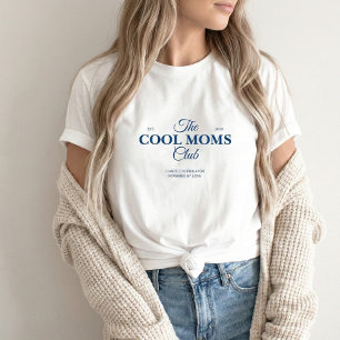 Moms Club Typography Vintage Tri-Blend Shirt