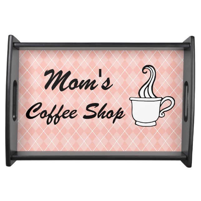 Mom's Coffee Shop Mother's Day Snack Tray Gift (Front)