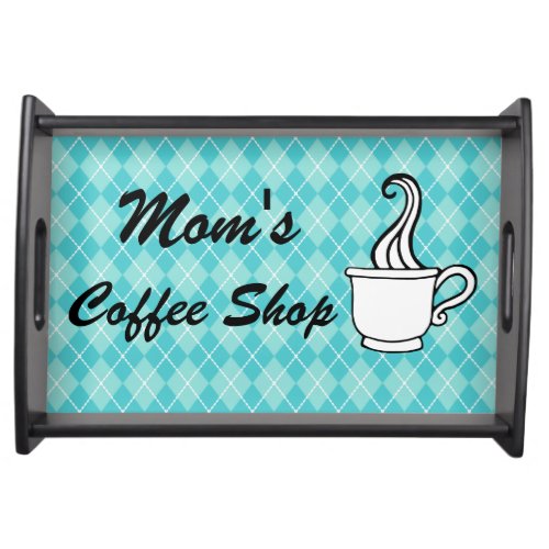 Moms Coffee Shop Serving Snack Decor Tray Gift