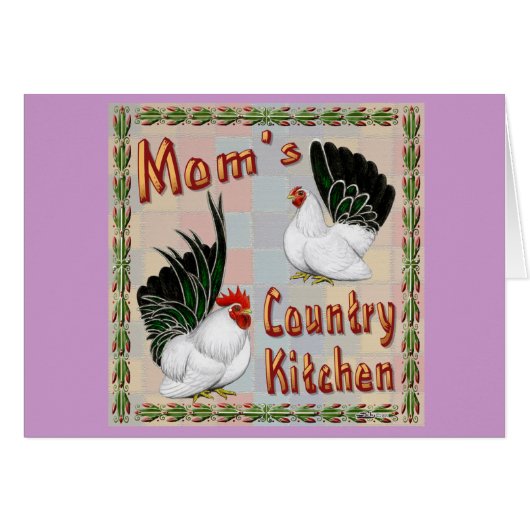 Mom's Country Kitchen Cards (Front Horizontal)