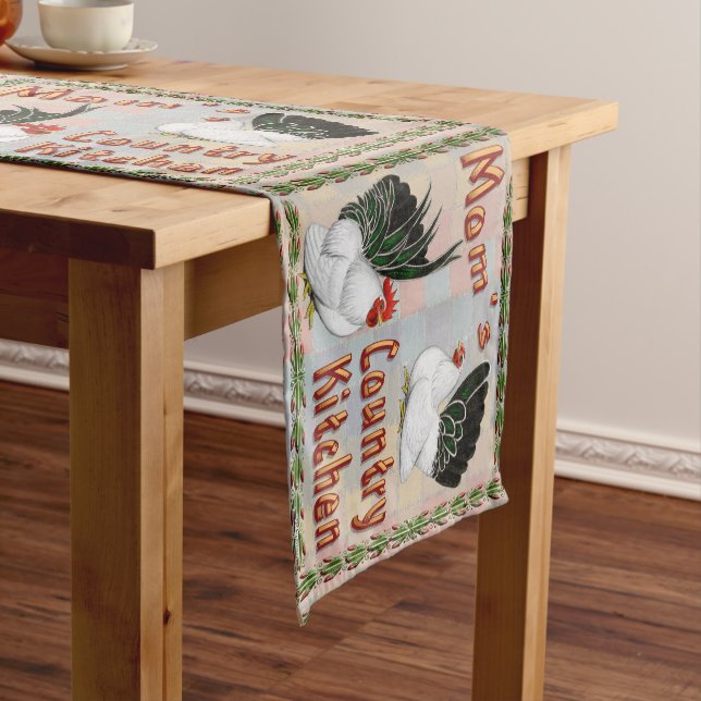 Mom's Country Kitchen Short Table Runner (In Situ)