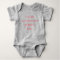 Moms Cute Dad Lucky Funny Newborn Boy Girl Shower