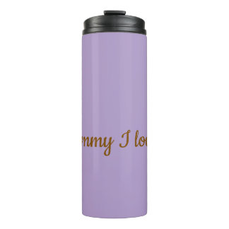 Mom's day gift thermal tumbler