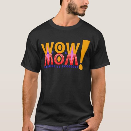 Moms Day Typography T_shirt Design