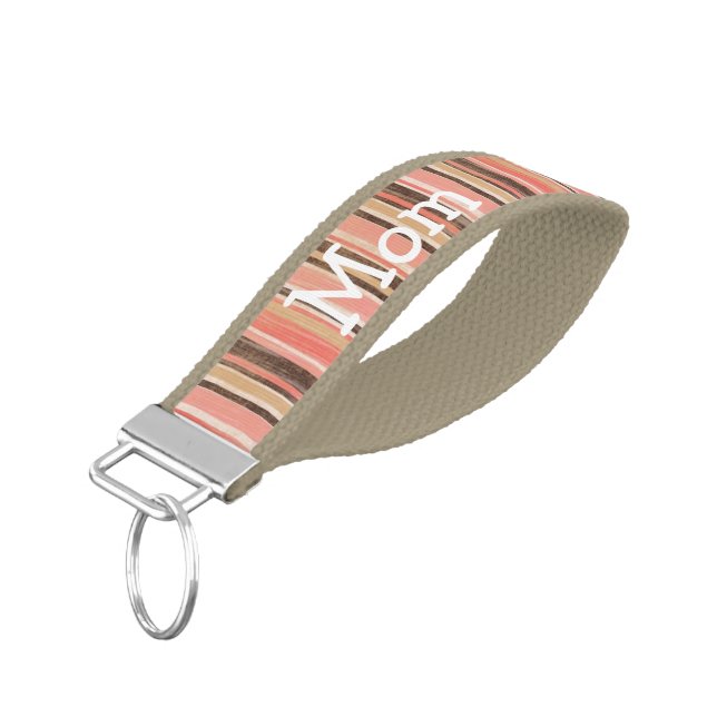 Mom's Designer Wrist Keychain (Angled Down)
