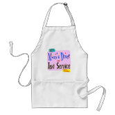 SUNENAT Funny Mother's Day Gift Apron Best Mom in the World