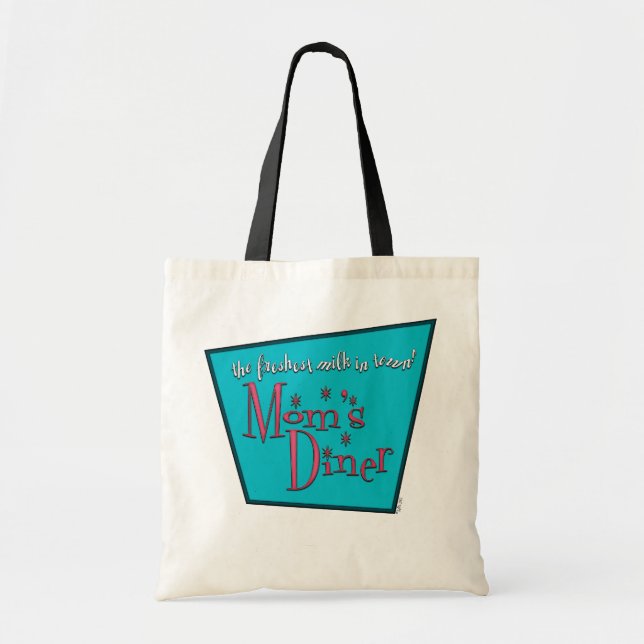 Moms Diner: Breastfeeding Tote Bag (Front)
