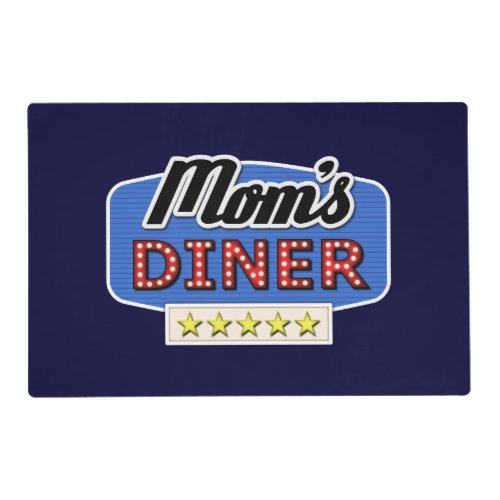 Moms Diner _ Fun Mom Life Placemat