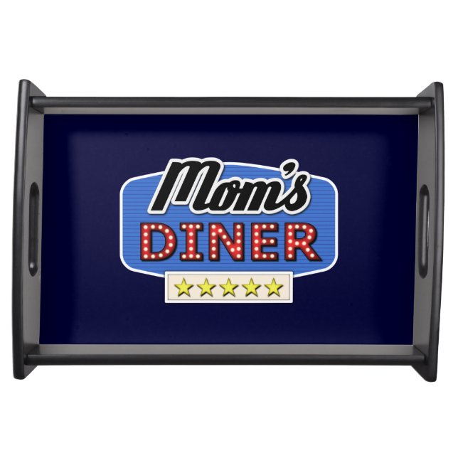 Mom's Diner - Fun Mom Life Serving Tray (Front)
