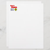 Mom's Diner Good Grub Funny Retro Saying (Front/Back)