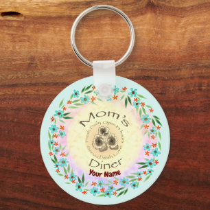 Moms Diner keychain