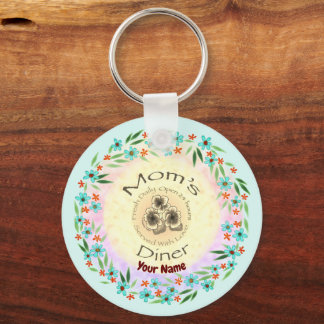 Moms Diner   keychain