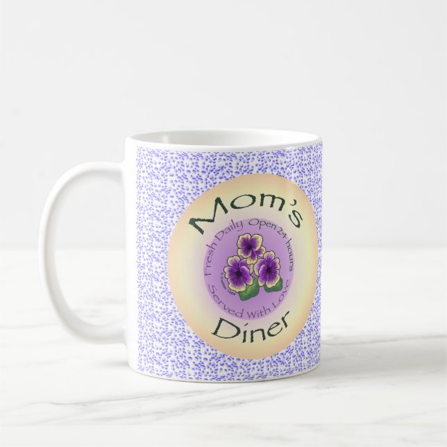 Moms Diner  mug (Left)