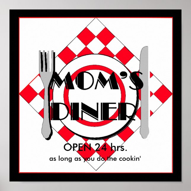 Mom's Diner . Poster (Front)
