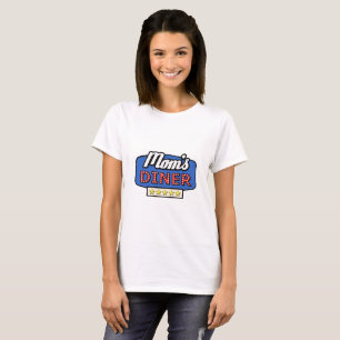 Mom's Diner Sign T-Shirt