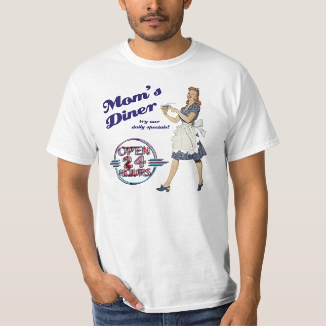 Mom's Diner T-Shirt (Front)