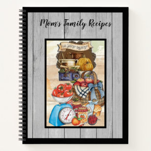 Create Your Own Recipe Cook Book With Our Spiral Bound Recipe Notebook –