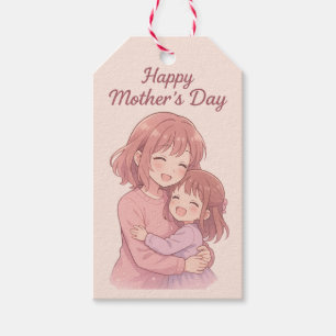 Mom's Favorite Color Mother's Day Card Gift Tags