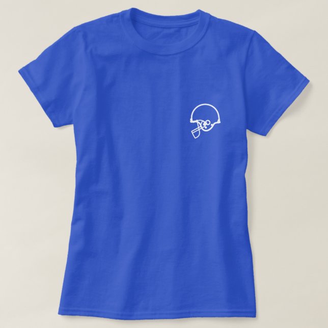 Mom's Favorite Football Player Dark Shirt Y (Design Front)